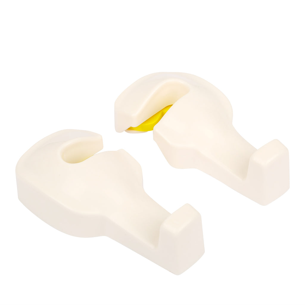 Ivory car headrest hanger hooks