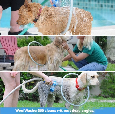 Pet Shower and Grooming Brush System product detail