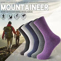 Fleece-Lined Thermal Cashmere Socks, Black