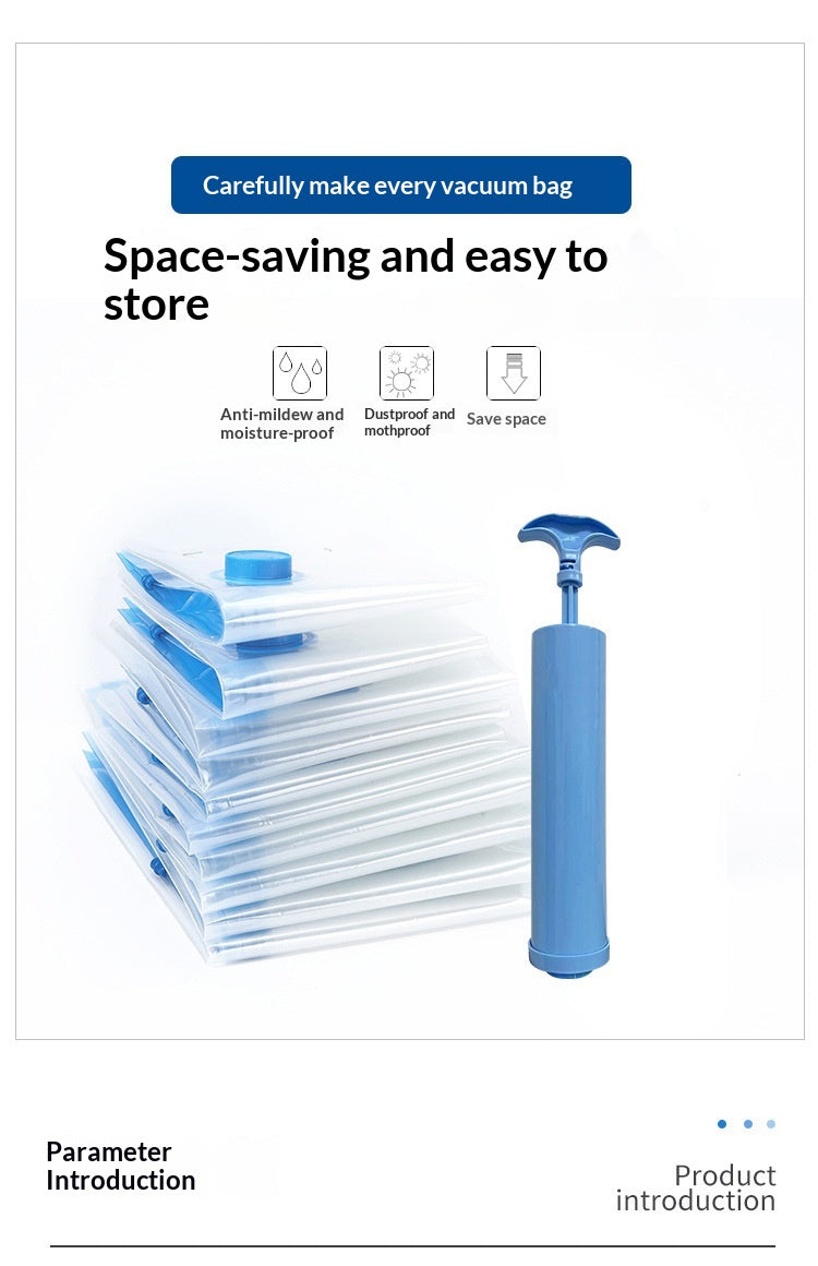 Transparent Vacuum Compression Storage Bag product detail