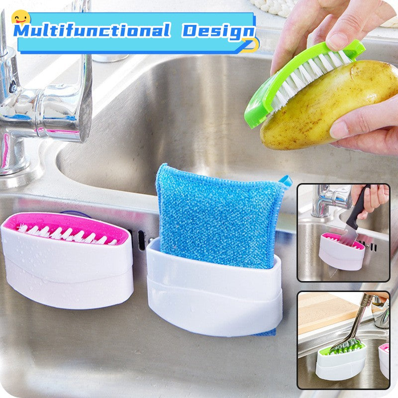 Suction Cup Kitchen Cleaning Brush product detail
