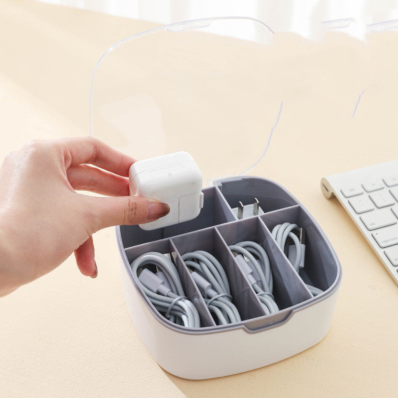 Charging Cable Storage and Management Box