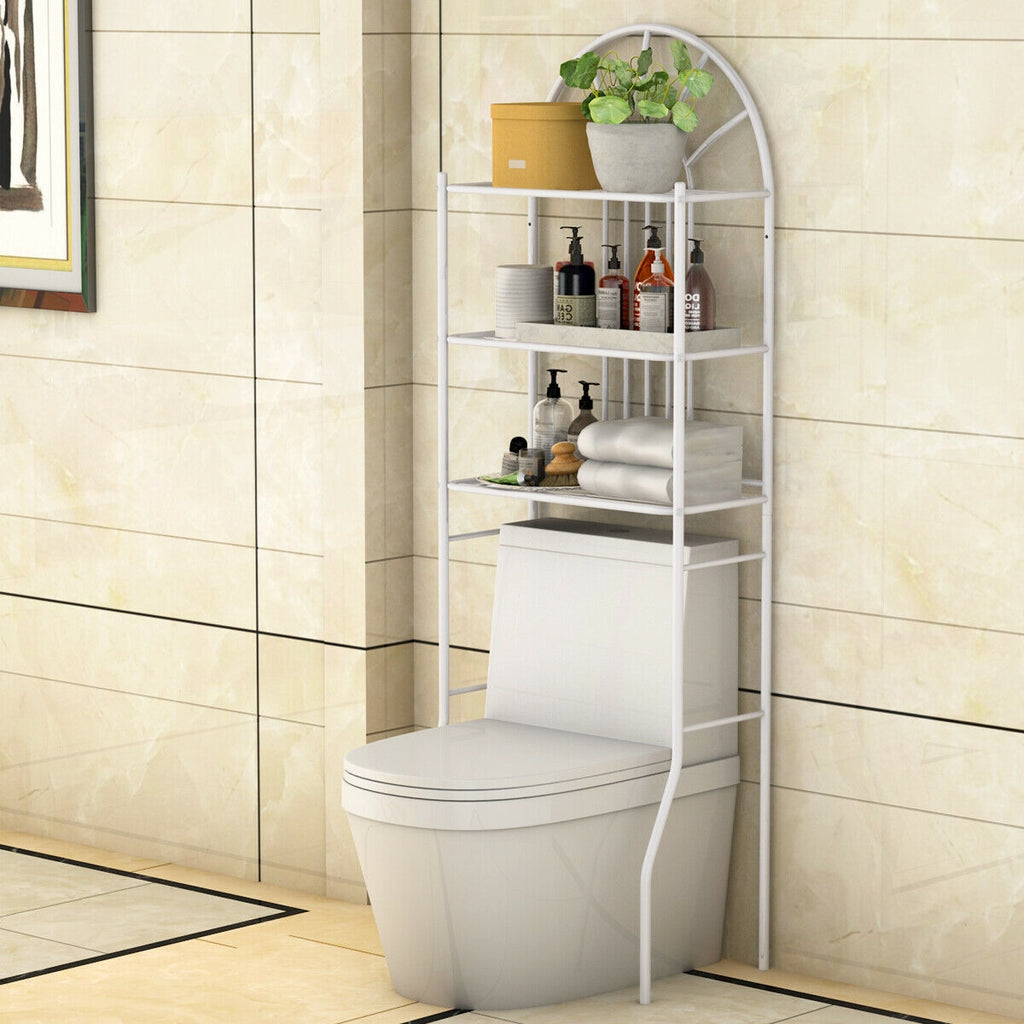 3-Tier Over-the-Toilet Bathroom Storage Rack