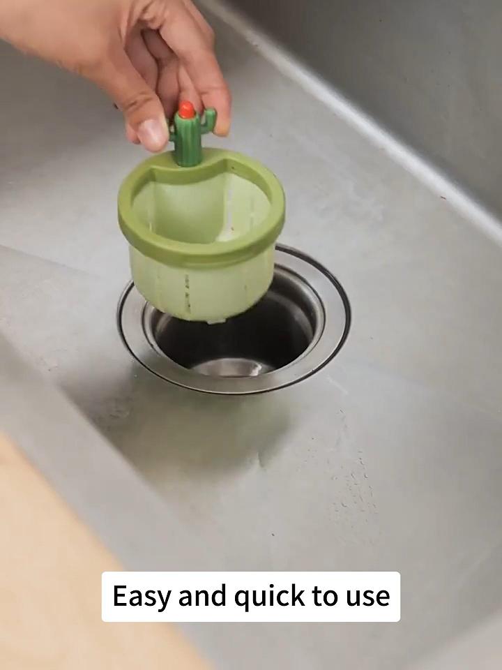 2-Pack Cactus Sink Drain Strainer Basket