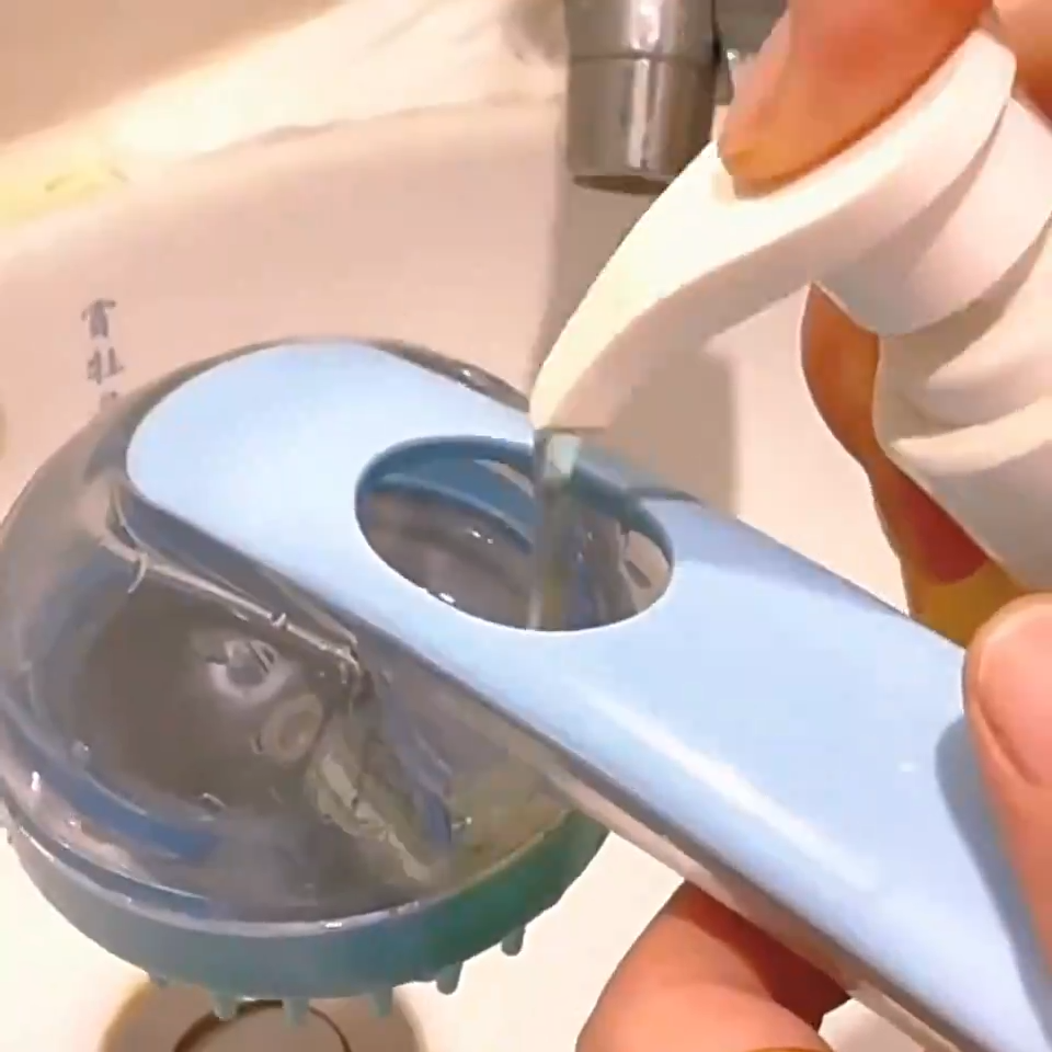 Long Handle Pet Bath Brush for Dogs and Cats product detail